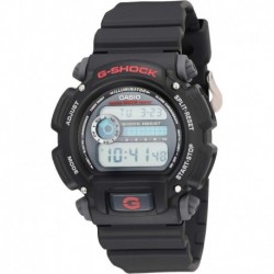 DW9052-1V G Shock - Digital -200M Wr- Red Accents