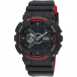 Men's G-Shock GA110HR-1A Black Rubber Quartz Sport Watch