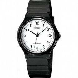 Analog MQ-24-7BLLEG, Black/White, Bracelet