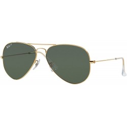 Gafas Ray-ban RB 3025-001/58 Arista Large Metal Aviator with (Importación USA)