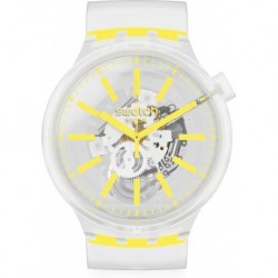 Swiss Quartz Silicone Strap, Transparent