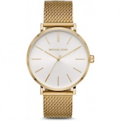 Men's Auden Three-Hand Gold-Tone Alloy Watch MK7150