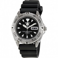 Men's SNZB33J2 5 Sports Rubber Strap Watch