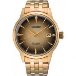 SRPK48 Men's Analog Automatic Watch - Gold Dial Gold-Tone Stainless Steel Band - Sapphire Crystal 10