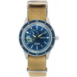 SSA453J1,Men's Presage,Automatic,Stainless,Sapphire,Silver Tone,Blue Dial,WR,SSA453