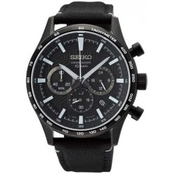 Essentials BIF Quartz Chrono Black Dial