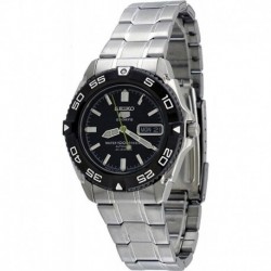 5 Sports Automatic Black Dial Men's Watch SNZB23J1