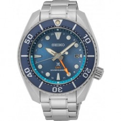 SFK001J1 Prospex Solar Divers Sea Solar GMT SUMO Diver's 200m Men's Watch, Blue, Bracelet Type