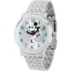 Disney Mickey Mouse Adult Vintage Articulating Hands Analog Quartz Watch