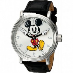 Disney Mickey Mouse Adult Vintage Articulating Hands Analog Quartz Watch