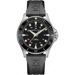 Scuba Automatic Black Dial Men's Watch H82515330