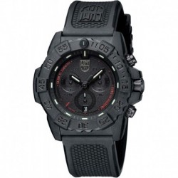 Navy Seal Chronograph XS.3581.SIS Mens Watch 45mm - Military Dive Watch in Black Date Function 200m