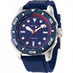 Tarpoon Dive Blue Silicone Strap (Model: NAPTDAS31)