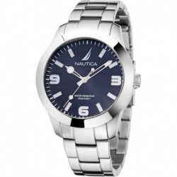 Men's Pacific Beach Stainless Steel Bracelet Watch (Model: NAPPBF201)