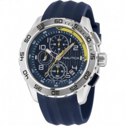 Men's NAPNSS301 NST 101 Blue Silicone Strap Watch