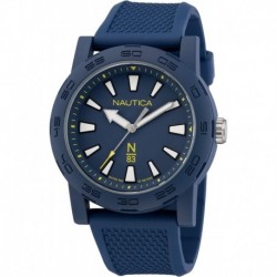 N83 Men's N83 Ayia Triada Blue Wheat PU Fibre Strap Watch (Model: NAPATF202)