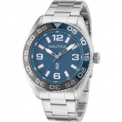 N83 Men's NAPFWS307 Finn World Stainess Steel Bracelet Watch