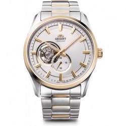 RN-AR0006S Men's Automatic Watch, Mechanical Watch, Made in Japan, Automatic, Open Heart, Silver, Wh