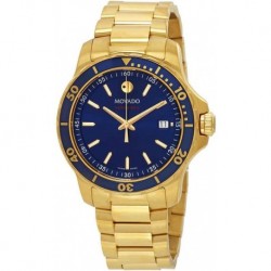 Series 800 Blue Dial Yellow Gold PVD Men's Watch 2600144