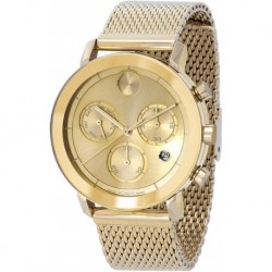 Bold Evolution Chronograph Quartz Gold Dial Men's Watch 3600929