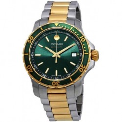 800 Green Dial Two-Tone Men's Watch 2600147