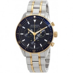 Heritage Chronograph Quartz Blue Dial Men's Watch 3650126