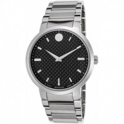 Men's 0606838 Analog Display Swiss Quartz Silver Watch