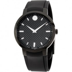 0606849 42mm Stainless Steel Case Black Rubber Anti-Reflective Sapphire Men's Watch