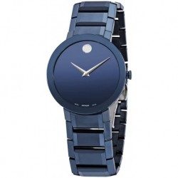 Sapphire Quartz Blue Mirror Dial Men's Watch 0607556