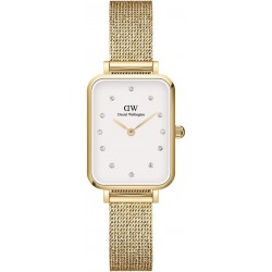 Quadro Lumine Pressed Evergold 20x26mm Women's Watch, Double Plated Stainless Steel (316L) Gold Watc