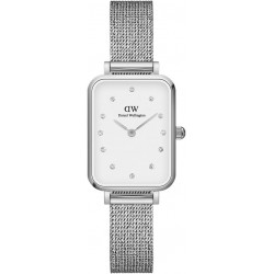 Quadro Lumine Pressed Sterling 20x26mm Women's Watch, Silver Watch for Women