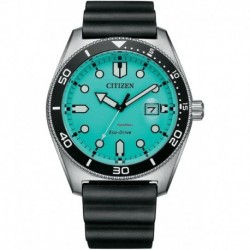 Eco-Drive Turquoise Dial Men's Watch AW1760-14X