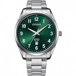 Quartz Green Dial Stainless Steel Men's Watch BI1031-51X