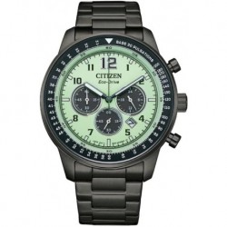 Chronograph Eco-Drive Green Dial Men's Watch CA4507-84X