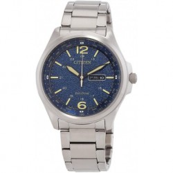 Eco-Drive Classic Blue Dial Men's Watch AW0110-58L