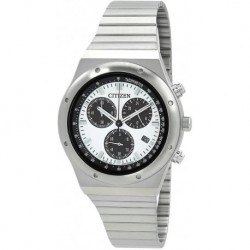 Chronograph Quartz White Dial Men's Watch AT2541-54A