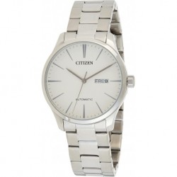 NH8350-83A Citizen Mechanical Mens Analog White Business Automatic Citizen