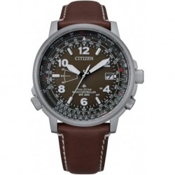 Reloj Radiocontrol CB0240-29X Pilot Acero Eco-Drive