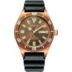 Automatic Watch NY0125-08W, Bronze, Strap