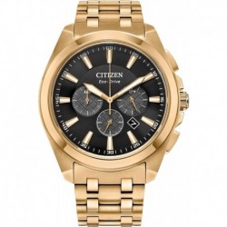 Eco-Drive Classic Peyten Gold-Tone Bracelet Watch | 41mm | CA4512-50E