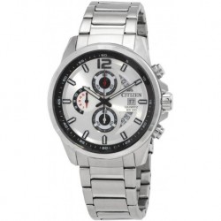 Chronograph Quartz Silver Dial Men's Watch AN3690-56A