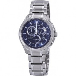 Eco-Drive Perpetual GMT Blue Dial Men's Watch BL8160-58L