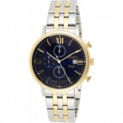 Chronograph Quartz Blue Dial Two-Tone Men's Watch AN3616-75L