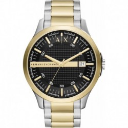 A|X Armani Exchange Men's Watch with Three-Hand Analog Display and Date Window, Watch for Men with S