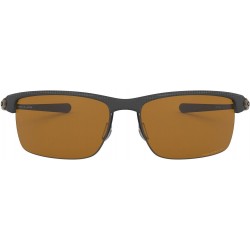 Men's Oo9174 Carbon Blade Rectangular Sunglasses