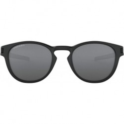 Men's Oo9349 Latch Low Bridge Fit Round Sunglasses