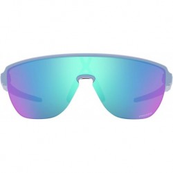 Men's OO9248 Corridor Rectangular Sunglasses, Matte Stonewash/Prizm Sapphire, 42 mm