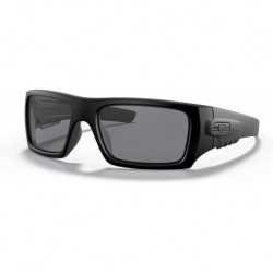 SI Det Cord Sunglasses Matte Black USA Tonal Flag with Grey Lens ANSI Z87.1 Stamped