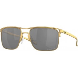 Holbrook TI Sunglasses Satin Gold with Prizm Black Polarized Lens 57mm