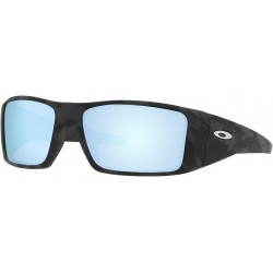 Heliostat Sunglasses Matte Black Camo with Prizm Deep Water Polarized Lens